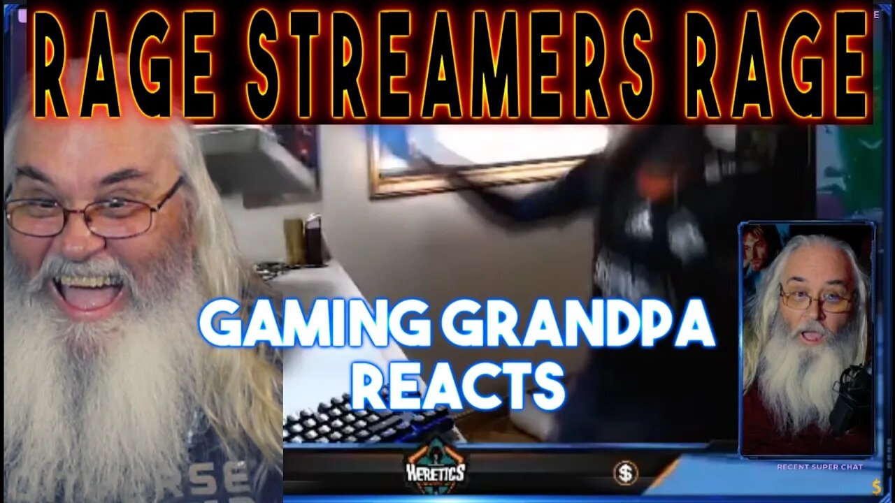 Streamers Raging Hard at video Games Breaking All their Stuff!