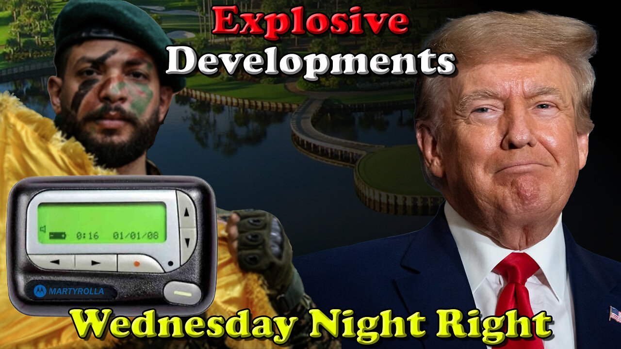 Explosive Developments - Wednesday Night Right