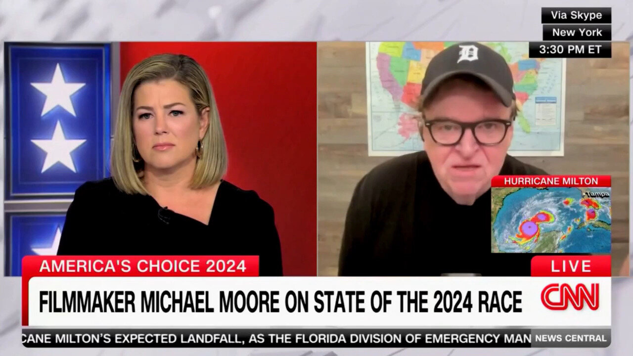 Michael Moore Doesn't Believe 2024 Race Is Close, Mocks Democrats Worrying