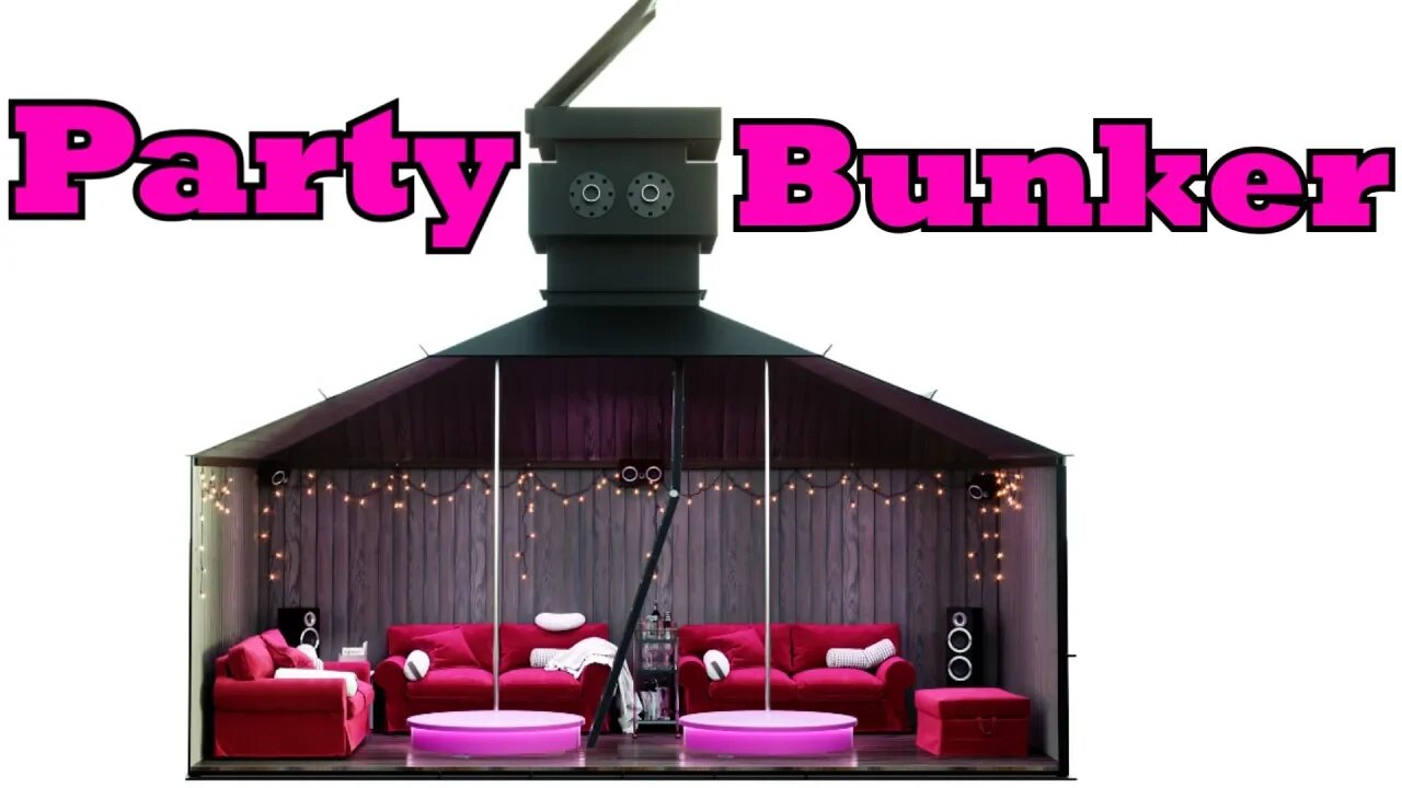 Man Turns His Bunker Into a underground party room