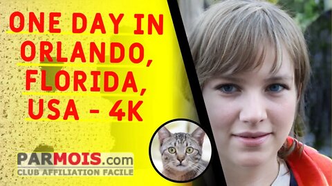One day in Orlando, Florida, USA ... 4K