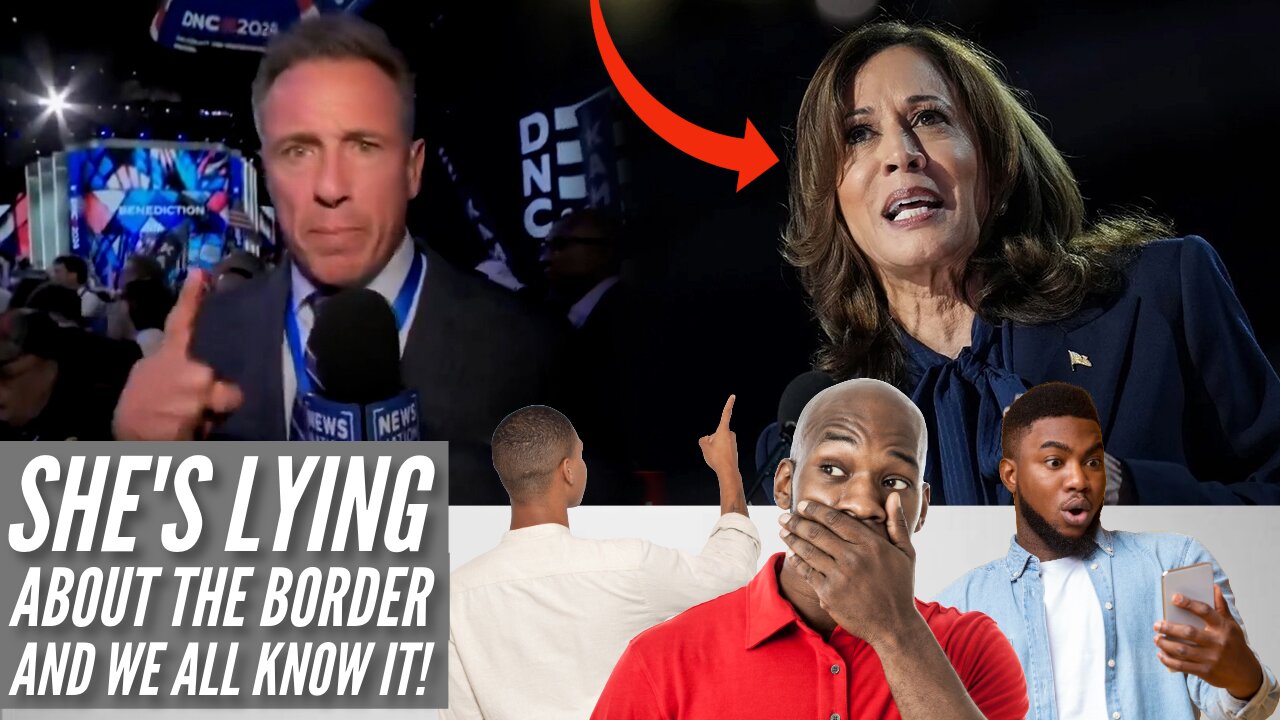 NewsNation's Chris Cuomo DESTROYS Harris DNC Speech On Migrant Crisis