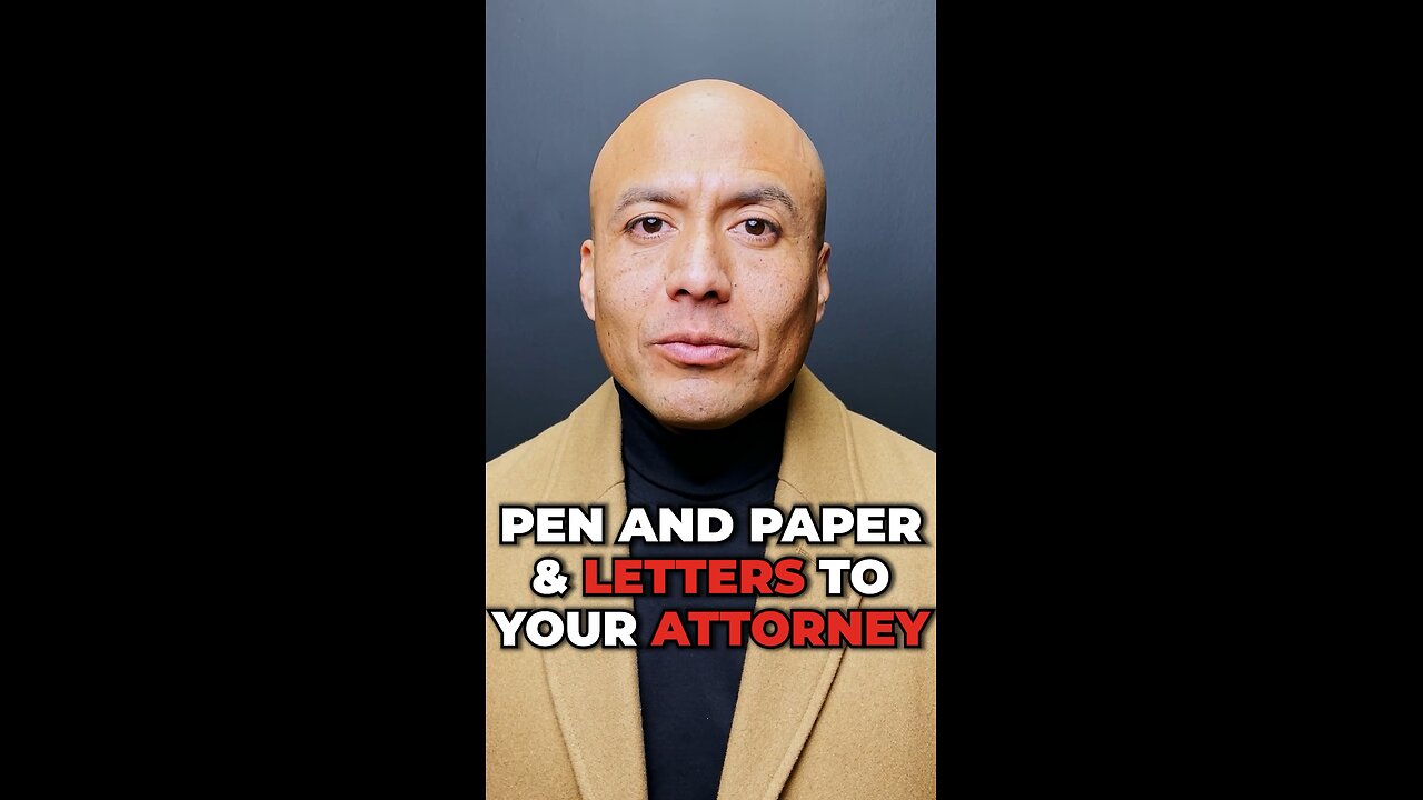 Letters To Your Attorney