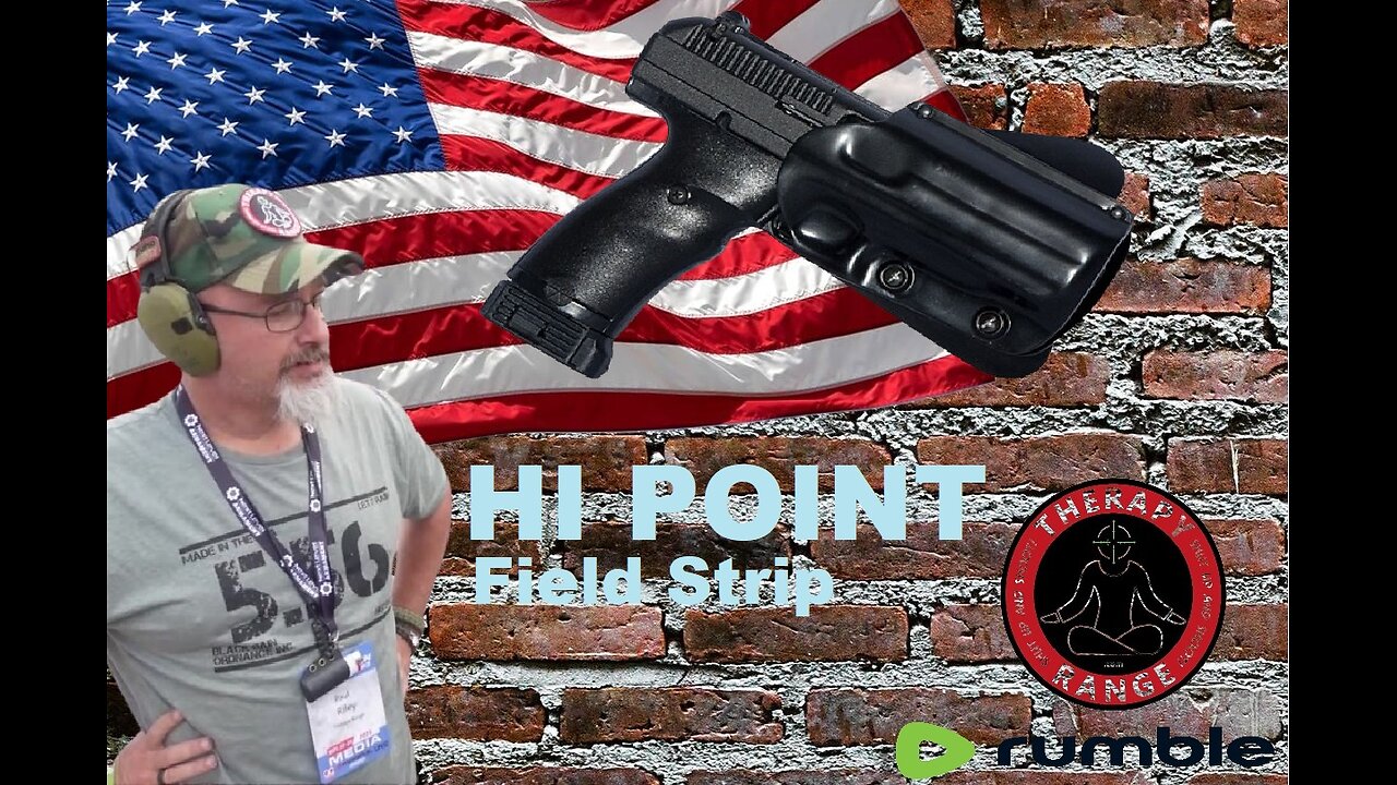 HiPoint .40/.45 Takedown Field Strip #TherapyRange #Rumbleonlycontent