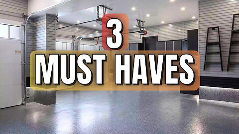 3 MUST HAVE Tools for your Garage