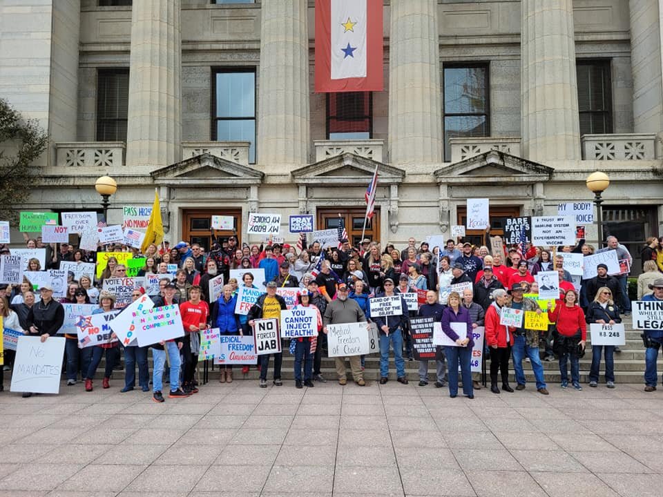 Ohio Patriots Rally against COVID Mandates!