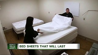 Bed sheets that will last after a year of washing