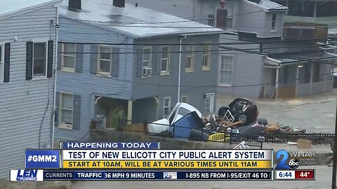 Howard County aim to save lives and prevent tragedies by testing new Ellicott City alert system