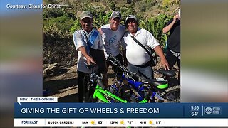 Tampa Bay nonprofit 'Bikes for Christ' helps those in need get wheels, freedom