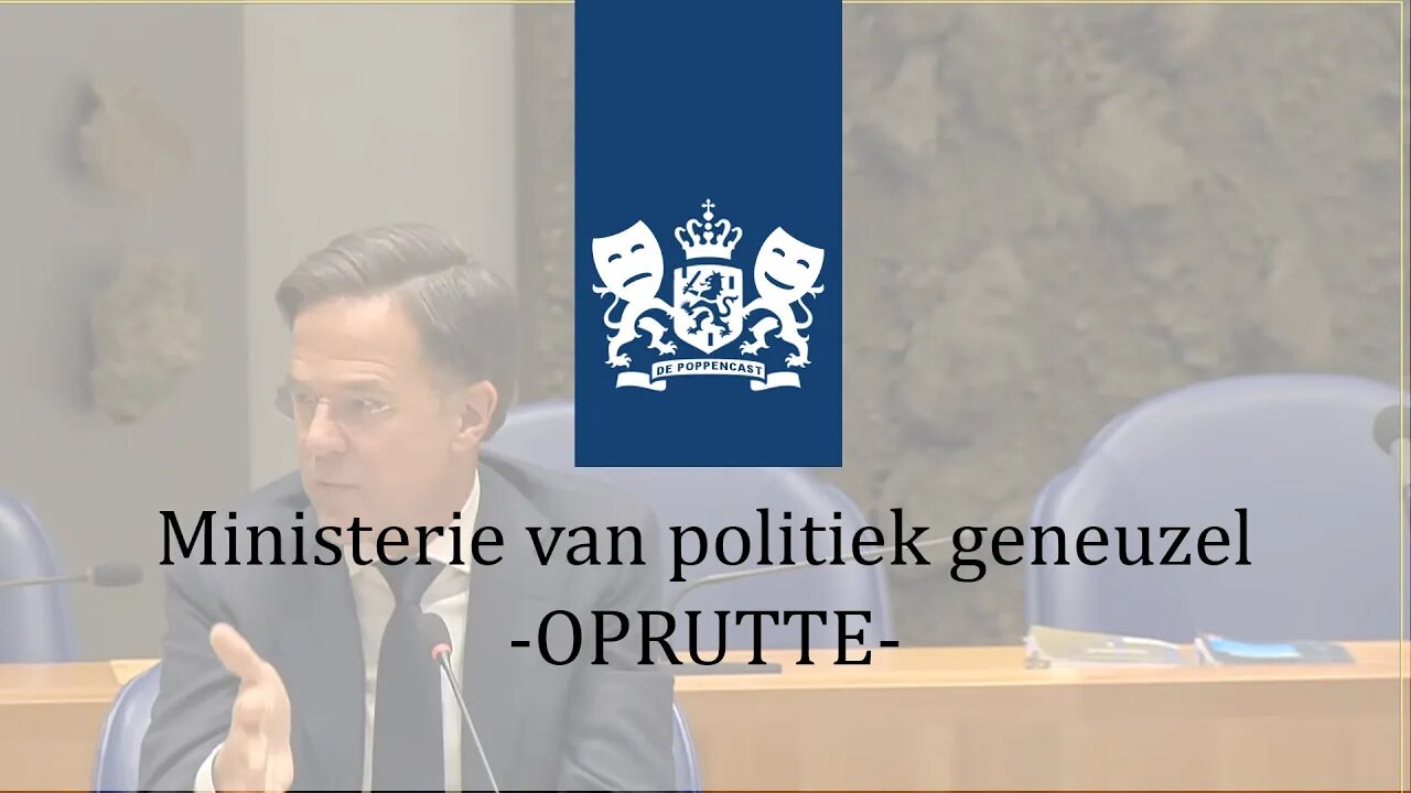 Ministerie van Politiek geneuzel | OPRUTTE