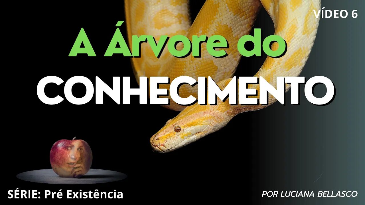 Vídeo 6. Pré Existência. A Árvore do Conhecimento do Bem e do Mal.