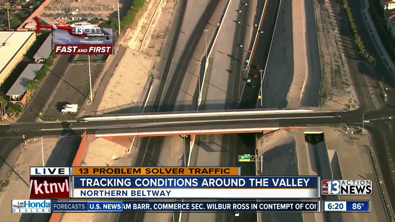 June 13 morning traffic report
