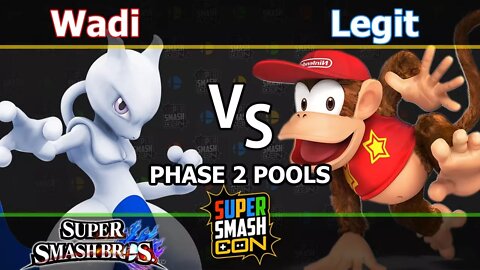 EMP|Wadi (Mewtwo) vs. CL|Legit (Diddy Kong) - Wii U Singles Top 32 - SSC2017