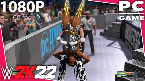 WWE 2K22 | NUBIA V DIXIE CLEMETS! | Falls Count Anywhere Iron Woman Match [60 FPS PC]