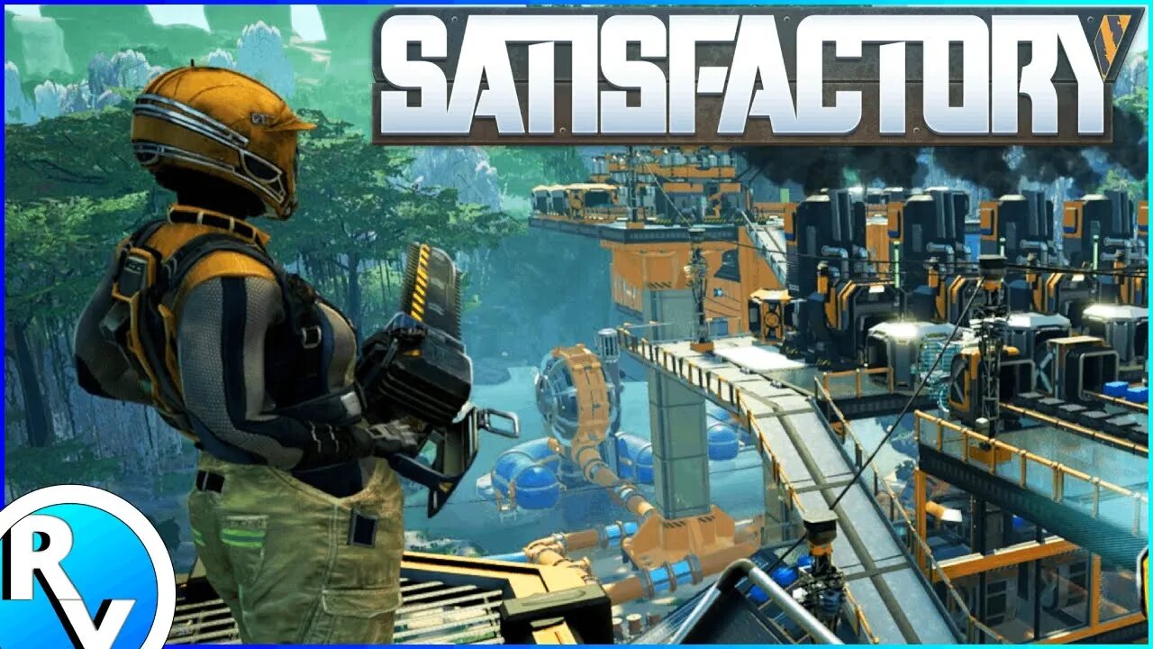 STARTING OF MY MEGA FACTORY - SATISFACTORY GAMEPLAY EP1