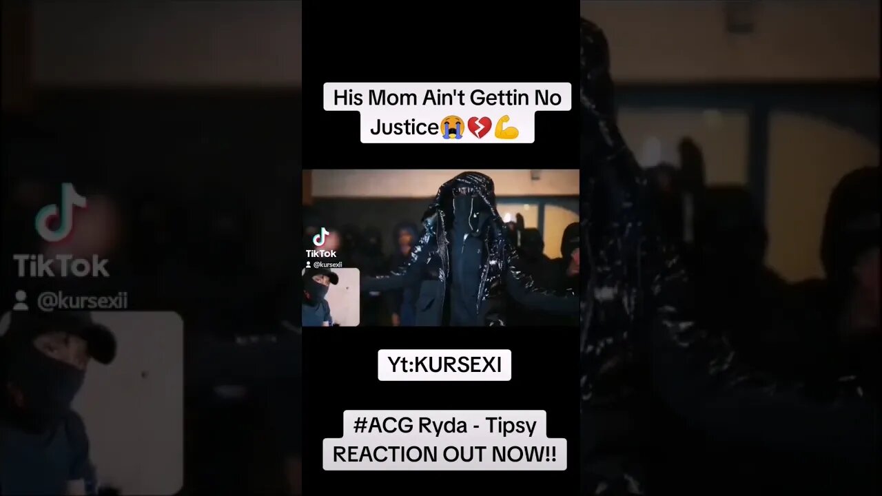 #ACG Ryda - Tipsy REACTION OUT NOW #drillrap #rap