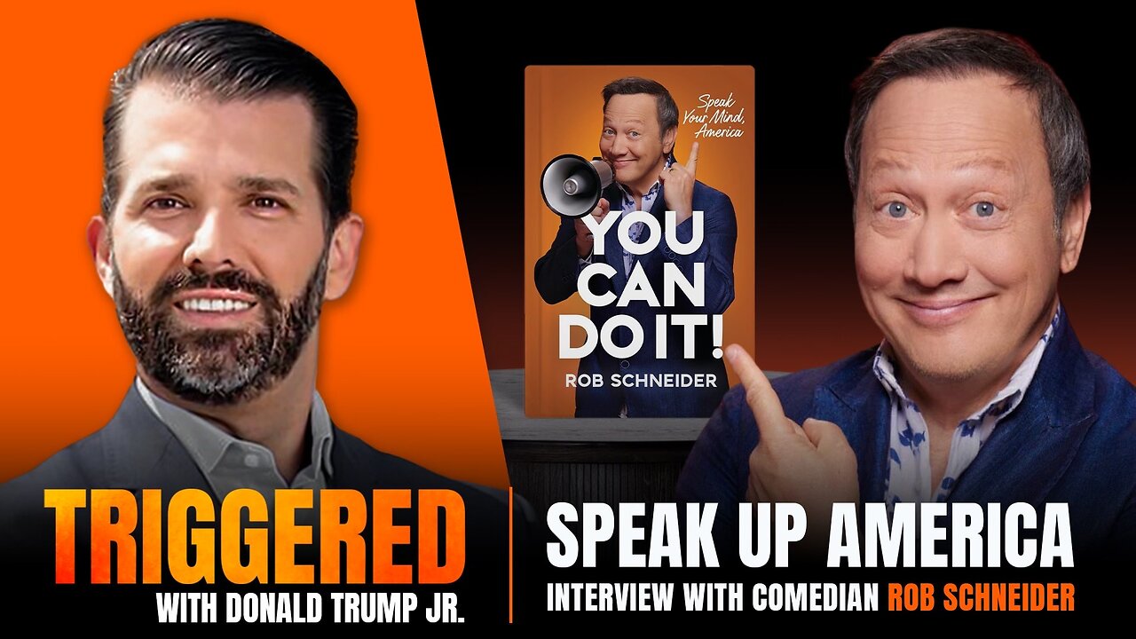 Speak Up America, Interview with Comedian Rob Schneider | TRIGGERED Ep.180