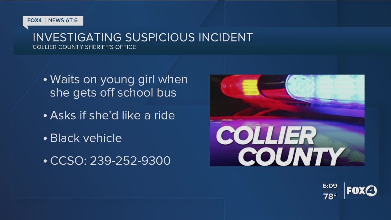 Naples dad reports suspicious vehicle stalking daughter