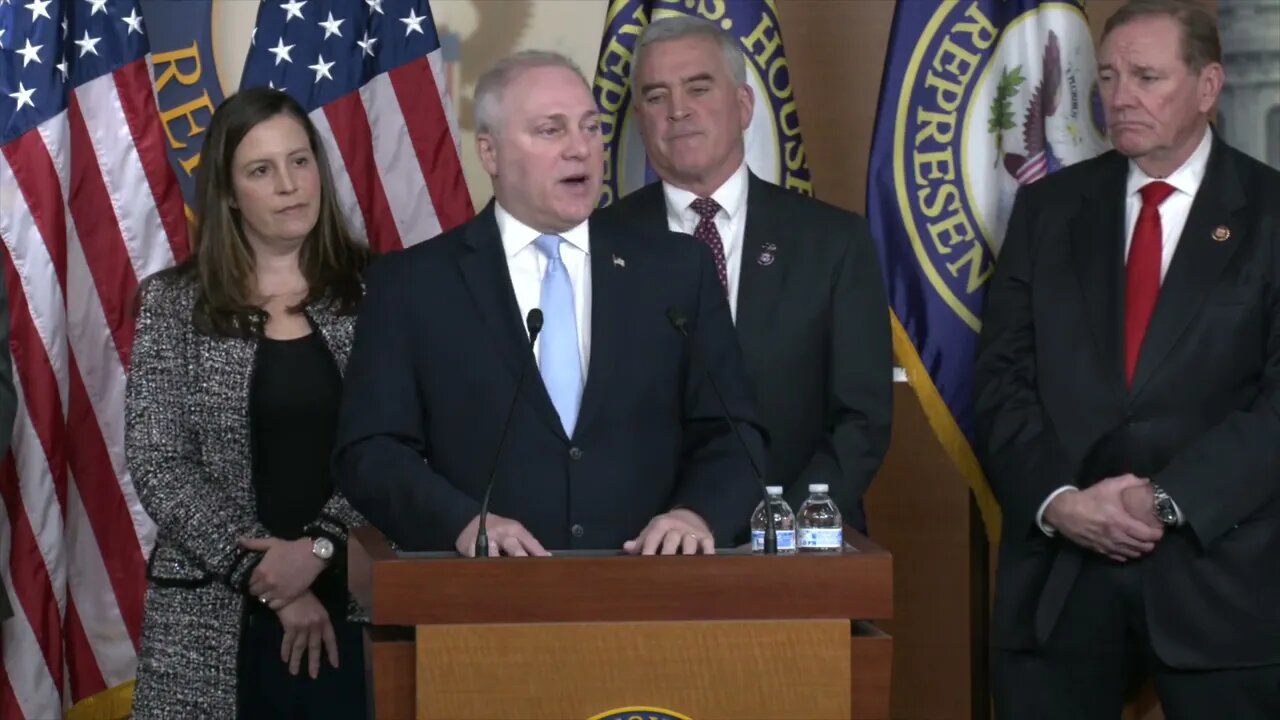 Steve Scalise | House GOP Leadership Press Conference - January 19, 2022