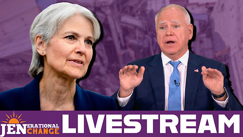 Walz LOVES Cheney, Tavis Smiley QUESTIONS Jill Stein, Tulsi Joins GOP & "Kamala Harris" Interview