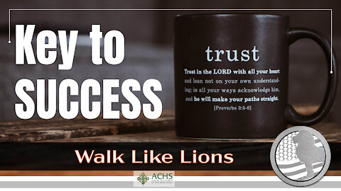 "Key to Success" Walk Like Lions Christian Daily Devotion with Chappy Jan 19, 2021