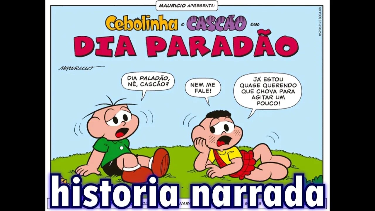 Cebolinha&Cascão em-Dia paradão | Gibis do Rapha