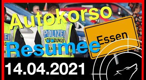 Resümee: 2. Autokorso in Essen am 14.04.2021