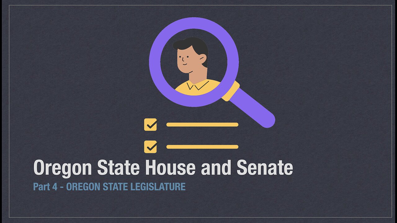 Finding information on Oregon House and Senate members - Skeet Arasmith