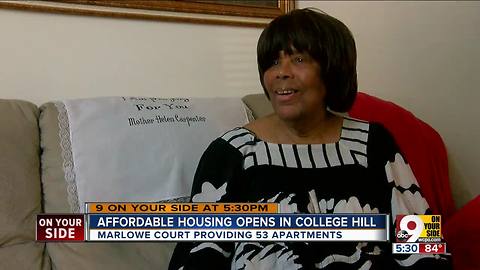 New affordable housing like 'a mansion,' excited senior says
