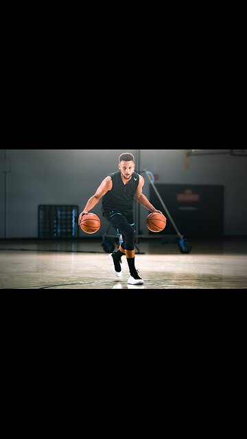 Stephen Curry's basket skills