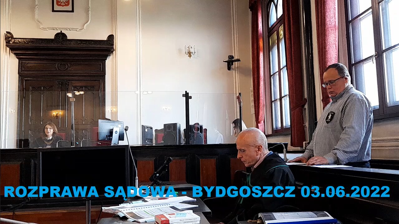 Marcin Osadowski - Rozprawa w Sądzie Okręgowym (Bydgoszcz 03.06.2022)