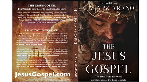 The Jesus Gospel Book Commercial