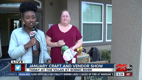 Bakersfield woman sells handcrafted crochet items at first craft and vendor show of 2019