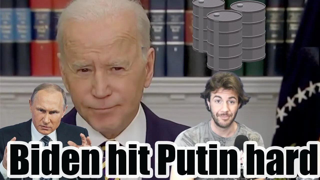 Biden hit's Putin with a Powerful blow. Bans Russian oil