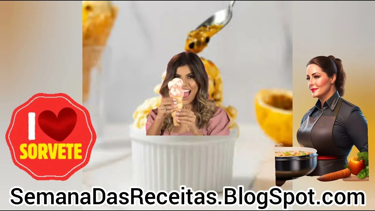 Aprenda Como Fazer Sorvete 🍦 Cremoso De Maracujá 😋