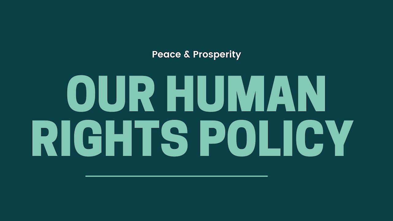 Our Human Rights Policy