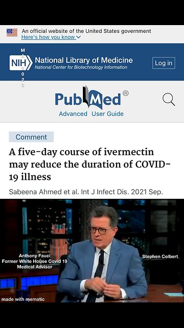 Why did Fauci lie about Ivermectin and Hydroxychloroquine?