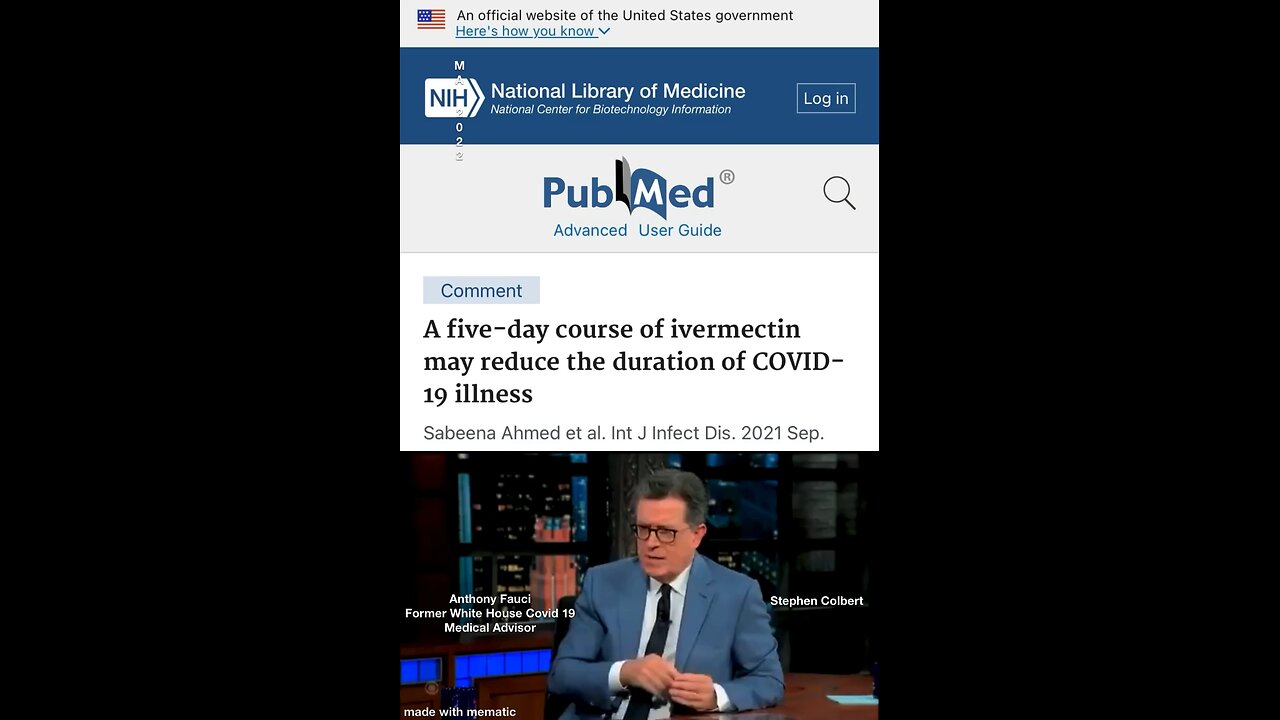 Why did Fauci lie about Ivermectin and Hydroxychloroquine?