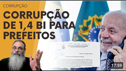 LULA favoreceu SEIS PREFEITOS AMIGOS com VERBAS BILIONÁRIAS sem JUSTIFICATIVA TÉCNICA ou PARECER