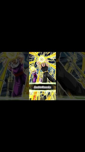 Super Saiyan Trunks’ Double Mansenko!!! #dragonball #dokkan #dokkanbattle #dbz