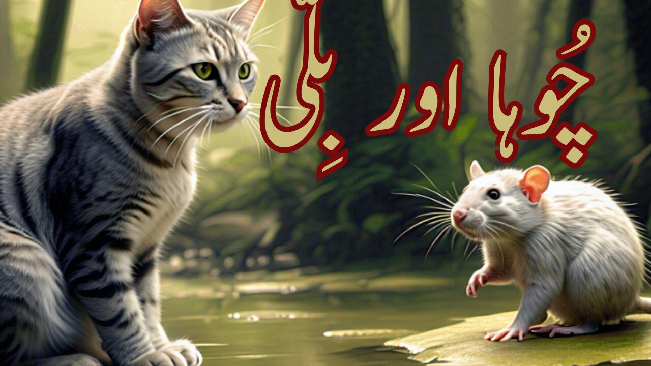 RAT & CAT | چوہا اور بلی| AN INTERESTING STORY |NEW INSTRUCTIVE URDU STORY