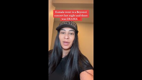 This woman attended a rally for a free concert