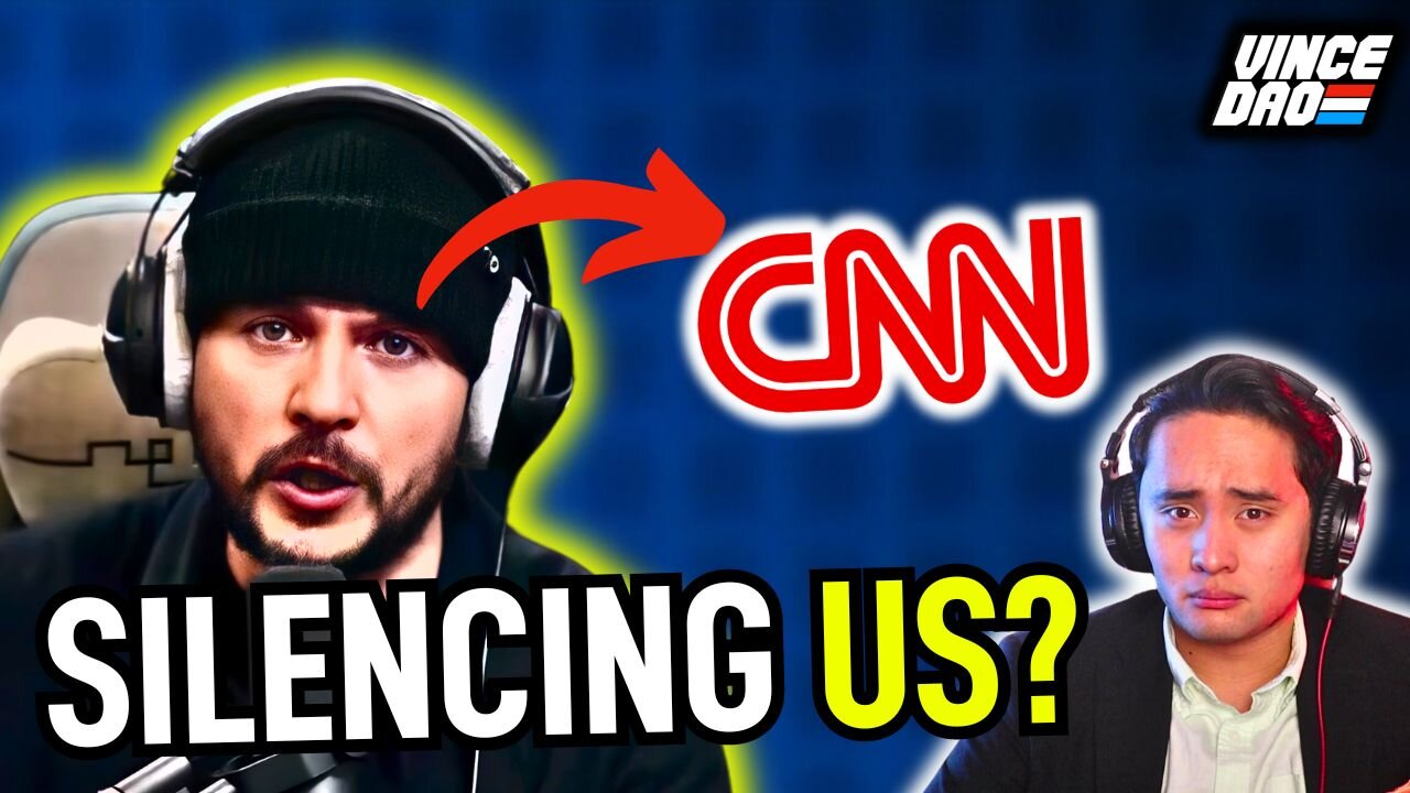 CNN CENSORS Me & Tim Pool Before Trump-Biden DEBATE!