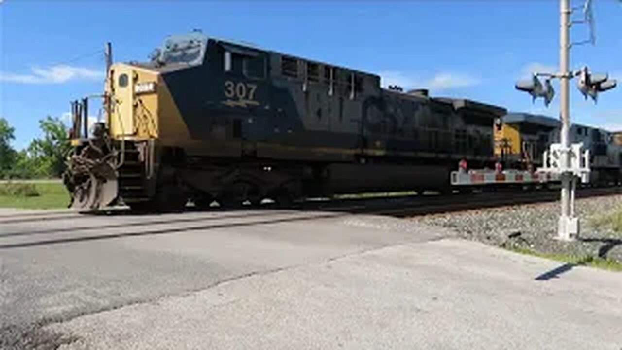 CSX K183 Empty Coke Express Train with Engineer Christopher Ratini from Bascom, Ohio August 30, 2020