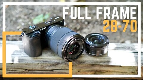 Sony Full Frame 28-70mm Kit Lens + 16-50mm Comparison