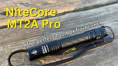 Nitecore MT2A Pro toolbox flashlight