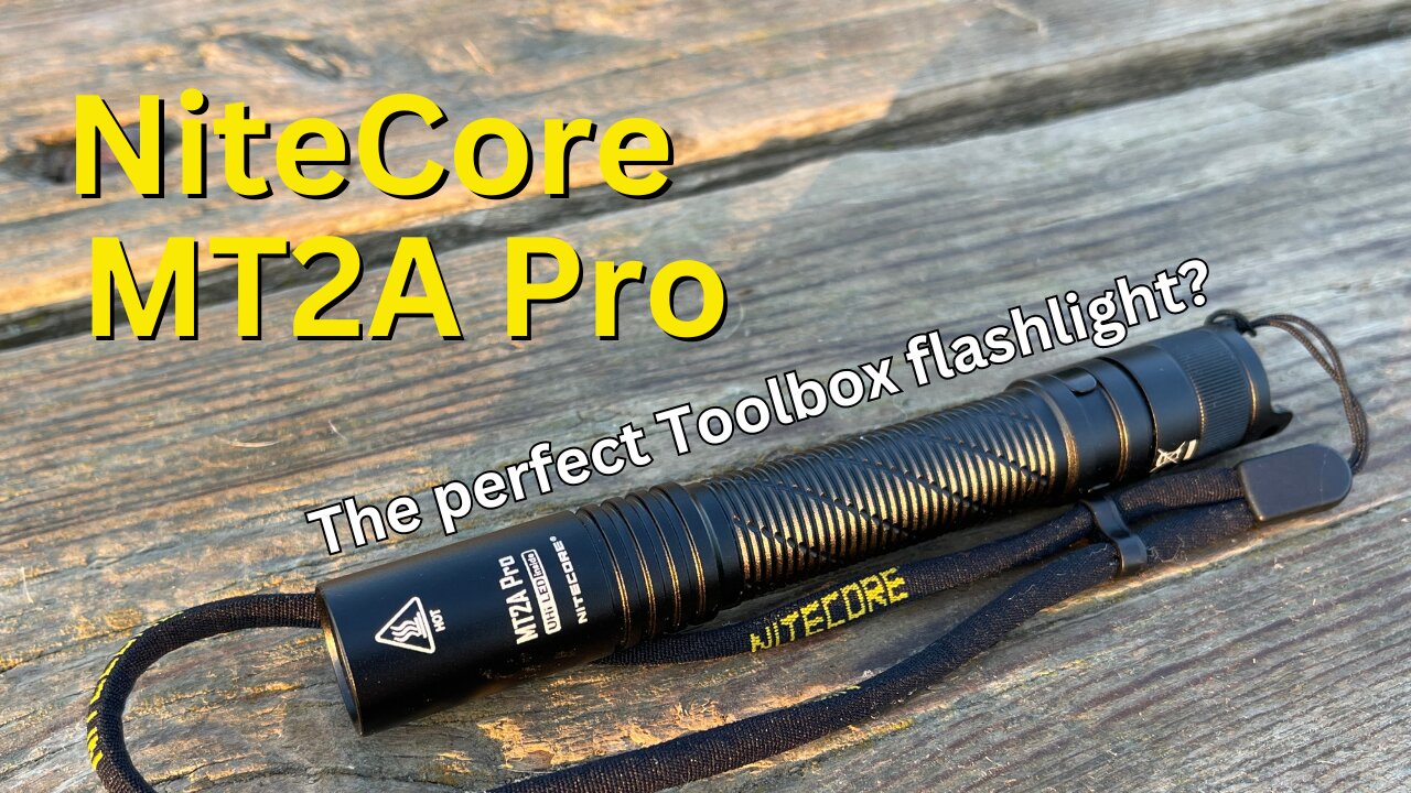 Nitecore MT2A Pro toolbox flashlight