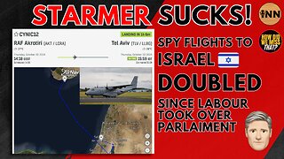 Starmer SUCKS! US Spy Flights DOUBLED to Israel Under Labour | @GetIndieNews