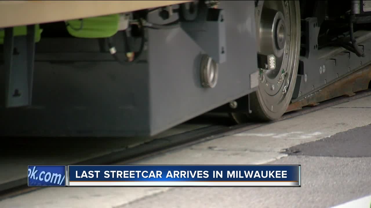 Final streetcar arrives in Milwaukee