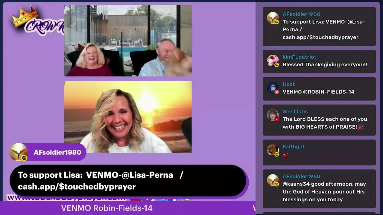 Crown Chats- Counting Your Blessings with Robin Fields